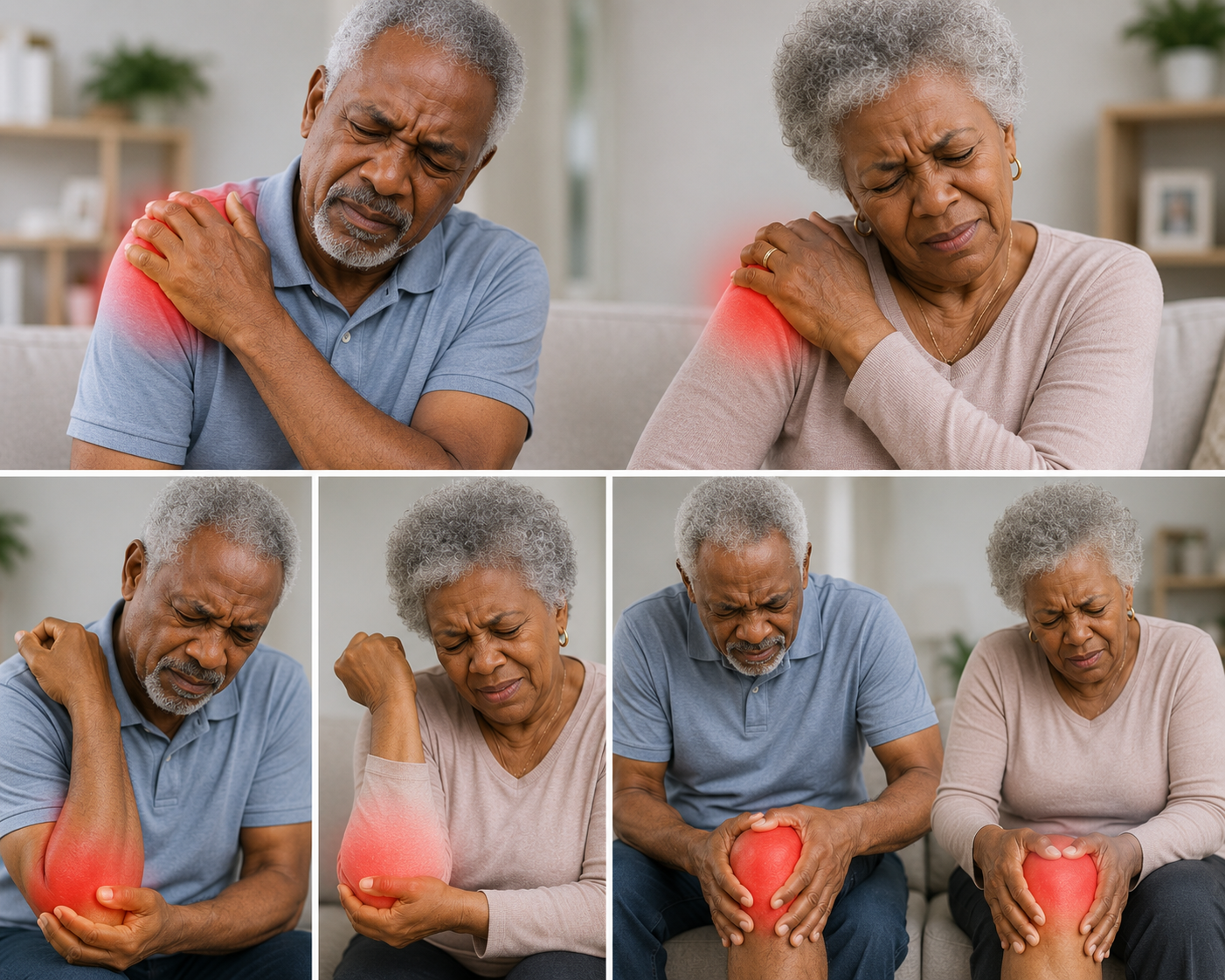 Shoulder Elbow Knee Pain